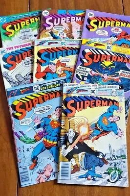 Buy Superman #301 Thru # 308, 8 Comics For 1 Price, (1976-77) VF-NM • 71.09£