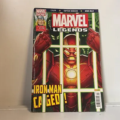 Buy Marvel Legends No.7 29th April 2015 Thor Captain America Iron Man • 1.99£