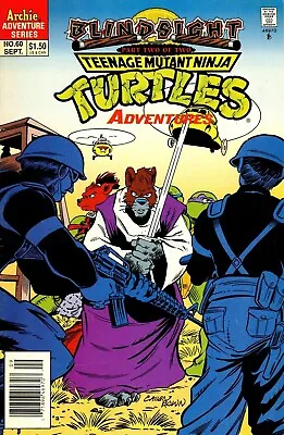 Buy Teenage Mutant Ninja Turtles Adventures (2nd Series) #60 (Newsstand) FN; Archie • 16.08£