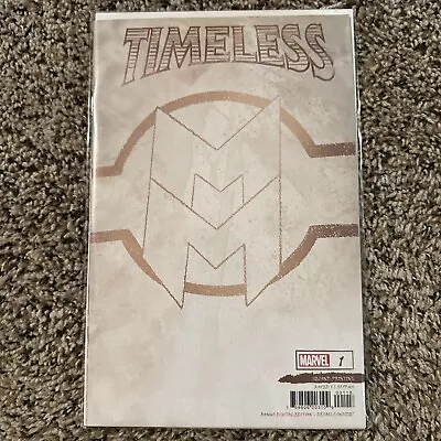 Buy Timeless #1 2nd Second Print 1:25 Miracle Man Incentive Variant Marvel 2022 • 7.90£