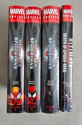 Buy Ultimate Spider-Man Omnibus Volume 1 2 3(DM) And Death Of Ultimate(DM) Sealed  • 325£