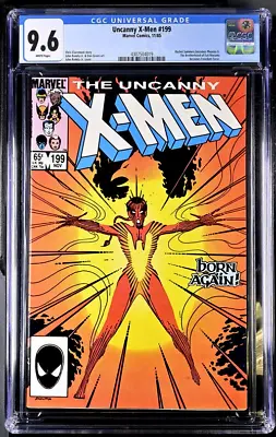 Buy Uncanny X-Men 199   CGC 9.6 NM+  W/ PAGES  N/CASE • 59.96£