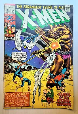 Buy X-Men #65! VF 1970 Silver Age Classic! Neal Adams Art! • 138.36£