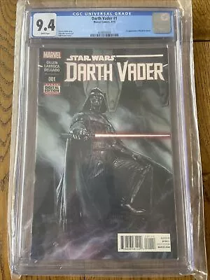 Buy Darth Vader 1 CGC Graded 9.4 Marvel Comics 2015 • 70£