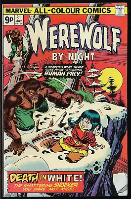 Buy WEREWOLF BY NIGHT (1975) #31 Pence - (1st Mention Of MOON KNIGHT) - Back Issue • 24.99£