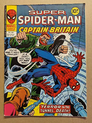Buy Super Spider-Man And Captain Britain No 250, November 23rd 1977, FREE UK POSTAGE • 6.99£