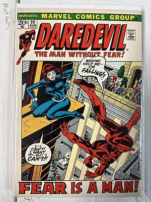 Buy Daredevil#90-origin Black Widow High Grade Bronze Age Marvel Key Avengers Mcu • 31.66£