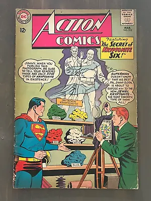 Buy 💥 Action Comics Vol 1 # 310 1964 Supergirl 1st Appearance Jewel Kryptonite 6 💥 • 11.75£