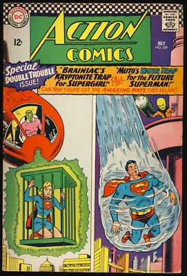 Buy ACTION COMICS #339 1966 FN- FUTURE SUPERMAN  Muto Vs Man Of Tomorrow  BRAINIAC • 15.88£