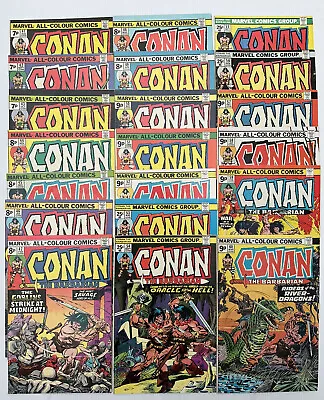 Buy Marvel Conan Complete Run X20 Issues 41-60 Nice Cond • 80£