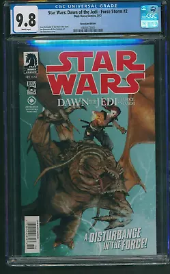 Buy Star Wars Dawn Of The Jedi Force Storm #2 Newsstand CGC 9.8 1st Lok Ryo Koda • 235.86£