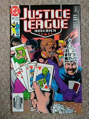Buy JUSTICE LEAGUE AMERICA # 43 (1990) DC COMICS (VFN Condition) • 1.45£
