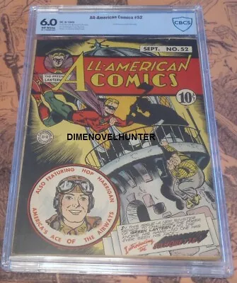 Buy All-american Comics #52 Cbcs 6.0 Silhouette 1st Appears Golden Age Comic • 948.73£