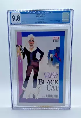 Buy Black Cat #1, Vol 1 - (2019) - Phil Noto 1:50 Ratio Variant - Marvel - CGC 9.8 • 67.92£