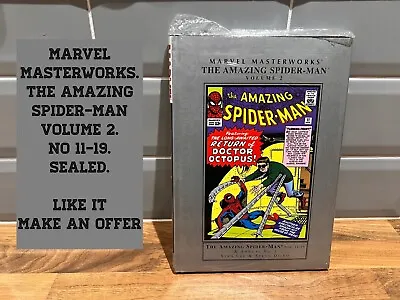 Buy MARVEL MASTERWORKS The Amazing Spider-Man Vol 2 Nos 11-19 / Sealed • 40£