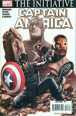 Buy Captain America #27 Brubaker Epting Winter Soldier Avengers Initiative NM/M 2007 • 3.19£