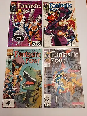 Buy Fantastic Four #343 344 346 347 1990 Lot Of 4 Marvel Comics Arthur Adams Hulk • 9.46£