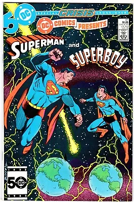 Buy DC COMICS PRESENTS 87  Origin & 1st SUPERBOY PRIME!  SUPERMAN CRISIS!  VF+ (8.5) • 39.49£