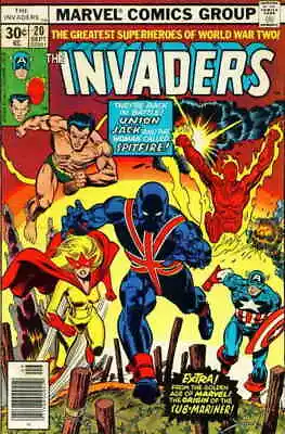 Buy Invaders #20 VG; Marvel | Low Grade - World War Two Superheroes - We Combine Shi • 9.55£