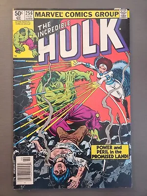 Buy Incredible Hulk #256 1st Full Appearance Of Sabra Newsstand Marvel Comics • 11.85£