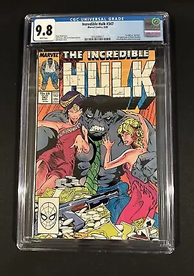 Buy Incredible Hulk #347 - CGC 9.8 - WP - 1st Hulk As  Joe Fixit  Brand New Case • 118.74£