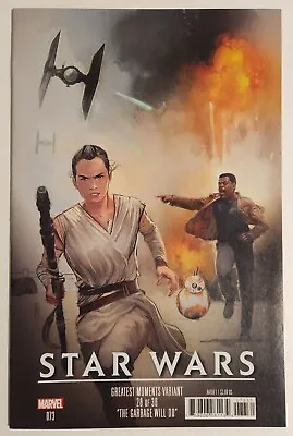 Buy Star Wars #73 (2019, Marvel) NM Greatest Moments Variant 28/36 Rey Finn BB-8 • 3.57£