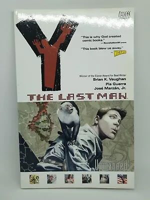 Buy Y The Last Man Volume 1 Unmanned Vertigo Vaughan Guerra 2003  • 5£