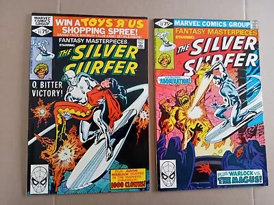 Buy Fantasy Masterpieces No 11 & 12. 2 Comics. Silver Surfer Reprints. 1980... • 15.50£