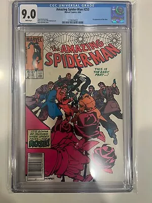 Buy Amazing Spider-Man #253 (1984) CGC 9.0  WP  DeFalco  1st  Rose    NEWSSTAND  • 23.99£