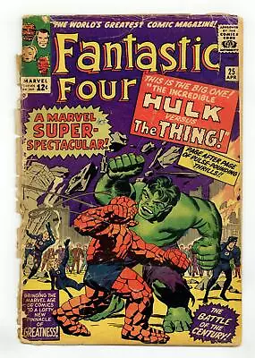 Buy Fantastic Four #25 PR 0.5 1964 • 140.43£