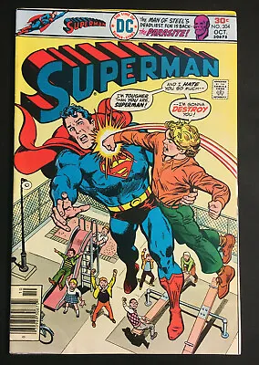 Buy SUPERMAN 304 KEY 1st App JON ROSS JENET KLYBURN V 1 1976 30 CENT VF/NM BATMAN • 7.87£