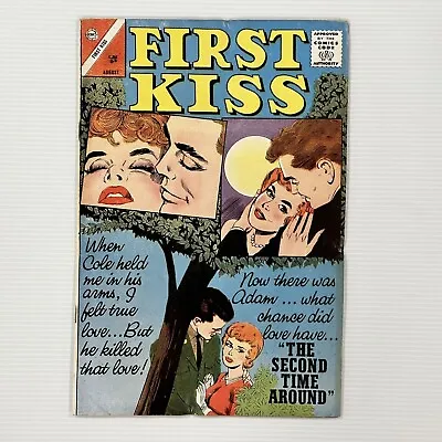 Buy First Kiss #33 1962 VG Charlton Comics **Wrinkled From Rope Binding** • 30£