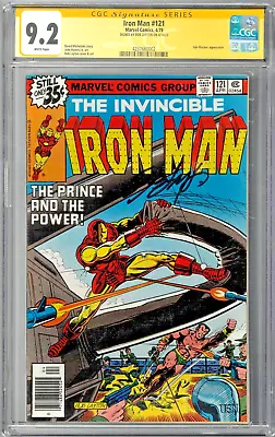 Buy Iron Man #121 CGC SS 9.2 (Apr 1979, Marvel) Signed Bob Layton, Sub-Mariner App. • 119.93£