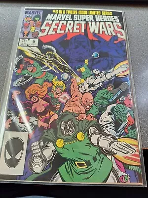 Buy Marvel Comics Marvel Super Heroes Secret Wars Issue 6 VF/NM /7-157 • 10.75£