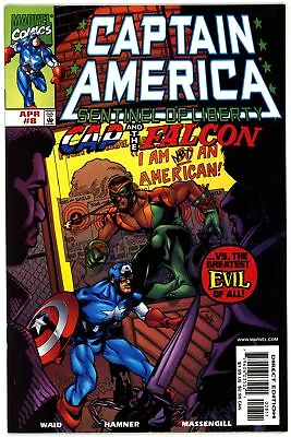 Buy Captain America: Sentinel Of Liberty (1998) #8 NM 9.4 Sam Wilson As Cap America • 6.35£