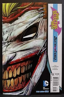 Buy Detective Comics Volume 2 #15 Nm- 9.2 New 52 Batman Death Of The Family Joker Dc • 2.76£