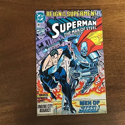 Buy DC Comics Superman Man Of Steel Reign Of Supermen Issue 26 1993  • 7.99£