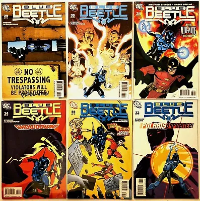 Buy Blue Beetle (2008):Issues 29-34 Boundaries (Jaime Reyes, DC Comics Lot) • 14.99£