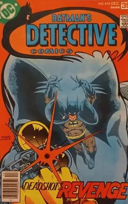 Buy Detective Comics: Batman (#474) [1977] 1st Print Cvr 1st App Of New Deadshot Key • 51.97£