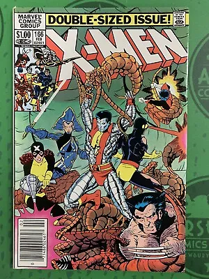 Buy Uncanny X-Men #166 1982 Bronze Age 1st Lockheed 9.2 NM-Marvel Comics Wolverine • 5.54£