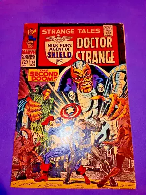 Buy Strange Tales NiCK FURY Doctor Strange  #161 1967 • 17.32£