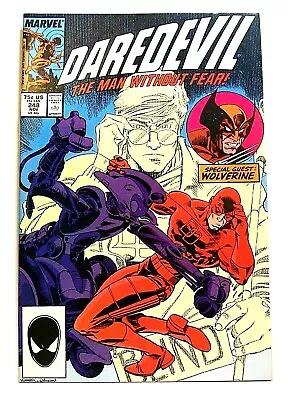 Buy  DAREDEVIL  Issue # 248 (Nov, 1987, Marvel Comics) F. WOLVERINE • 3.20£