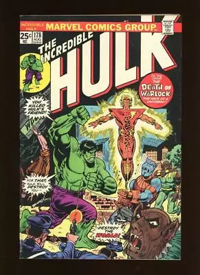 Buy Incredible Hulk 178 FN+ 6.5 High Definition Scans * • 35.98£