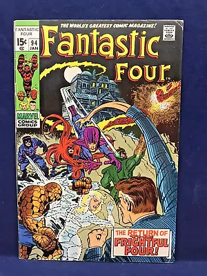 Buy 1970 Marvel Fantastic Four 94 - 1st Agatha Harkness • 106.47£