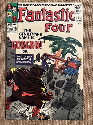 Buy FANTASTIC FOUR #44 (Marvel Comics 1965) 1st Appearance Of Gorgon! VF • 55.33£