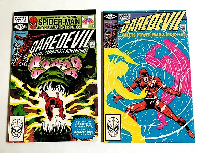 Buy Daredevil #177 & #178 Frank Miller (origin Retold ) 1981 • 13.37£