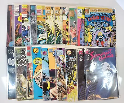 Buy Mixed Lot Of 21 Pacific Comics - Alien Worlds, Ms Mystic, Somerset Holmes, & Mor • 27.88£