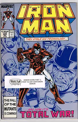 Buy Iron Man (1968) #225 Armor Wars Part 1 First Silver Centurion Armor • 19.73£