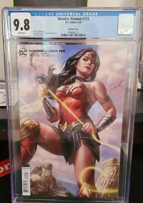 Buy Wonder Woman 755 Cgc 9.8 Variant 1 St Apperance Of The Four Horsewomen • 63.24£