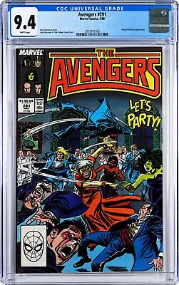 Buy Avengers #291 CGC 9.4 (May 1988, Marvel) Walt Simonson Story, Council Of Kangs • 35.31£